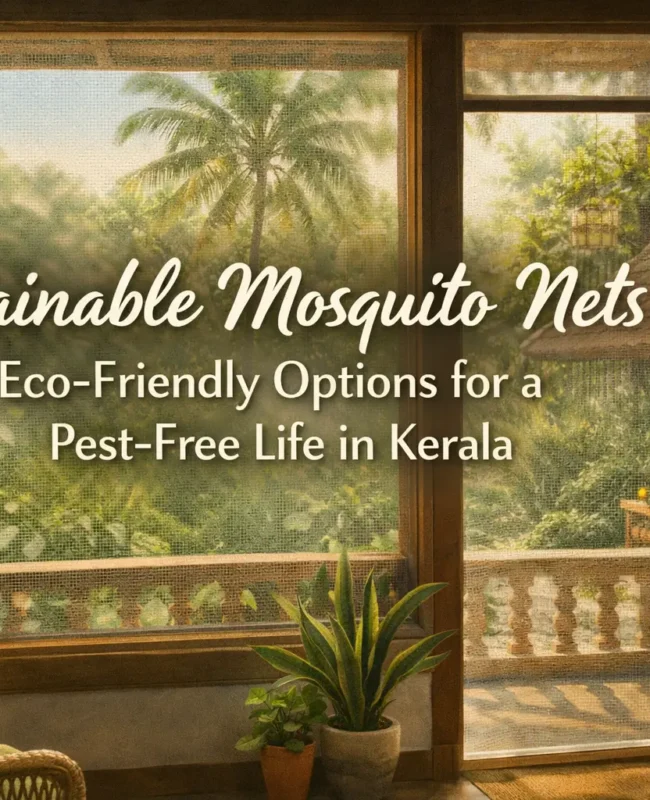 Sustainable mosquito nets in Kerala