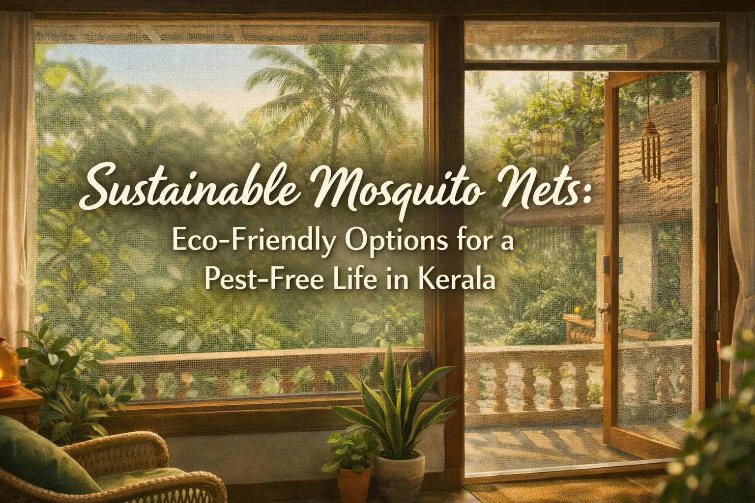 Sustainable mosquito nets in Kerala